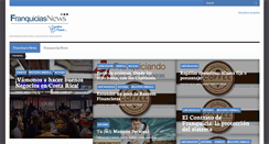 Desktop Screenshot of franquiciasnews.com